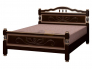 Кровать Карина-5 1400 Орех темный