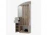 Прихожая Саша 14 Дуб крафт серый/дуб крафт белый