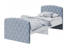 Кровать с мягкими спинками (900)