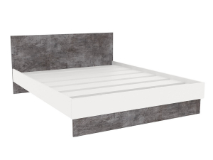 Кровать MODUL 02-KR 1400 Камень серый