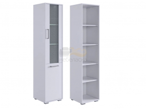 Стеллаж Лайт-2 белый