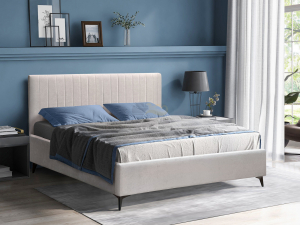 Кровать Фрейм 1800 Страйп высокие ножки без подъема вивальди 14