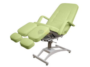 Кресло педикюрное Гармония-1 Maxi гидравлика стандарт зеленый