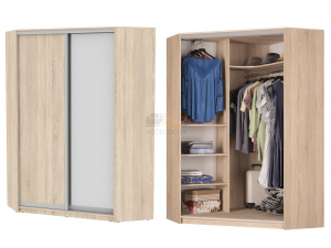 Угловой шкаф-купе Аларти YA-198х1250-3 (D6D5)