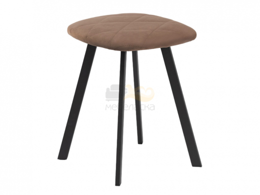 Табурет Омега.2 30х15 Текстиль LEONARDO 05 (кофе с молоком)