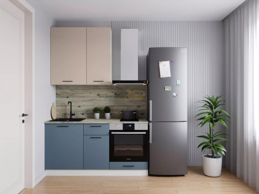Кухонный гарнитур Фьюжен 1600 (верх 950 мм)