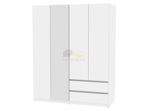 Шкаф с зеркалом Malta light H299М